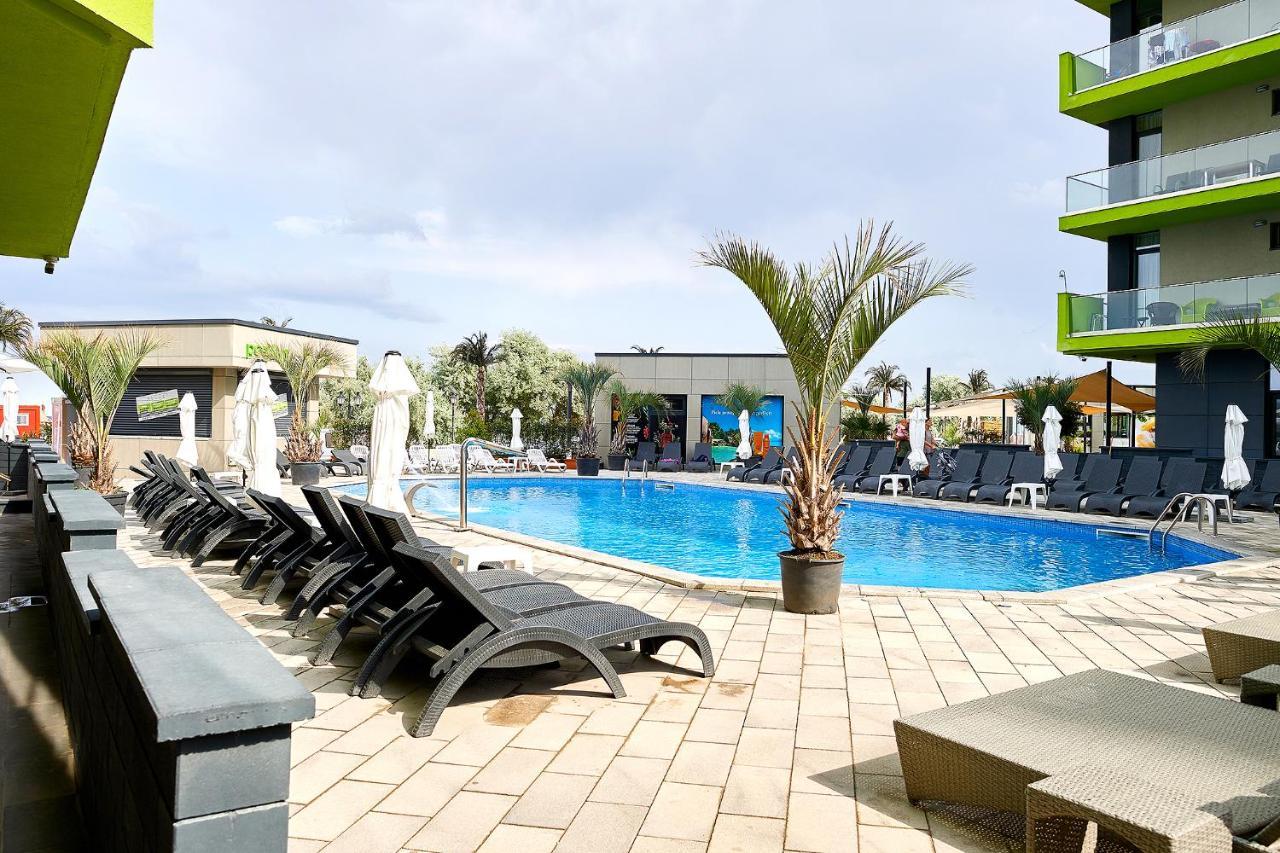 Orizont Sea View Apartment- Spa N Pools Beach Resort Mamaia Kültér fotó
